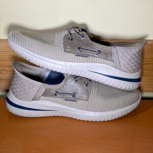 Skechers Men's Delson 3.0-Roth 210606 Low Profile Bungee Lace Slip-Ins